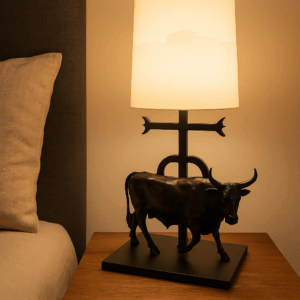 LAMPE CAMARGUE TAUREAU