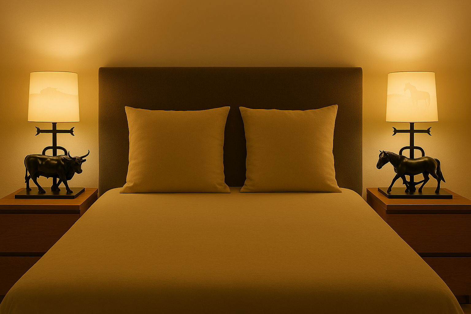 DUO LAMPES CAMARGUAISES