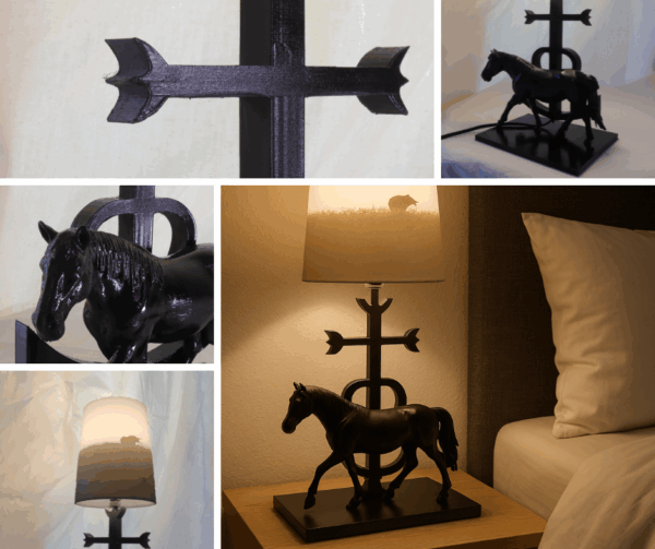 LAMPE CAMARGUAISE