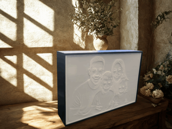 LIGHTBOX Noir et Blanc personnalisée – Image 2