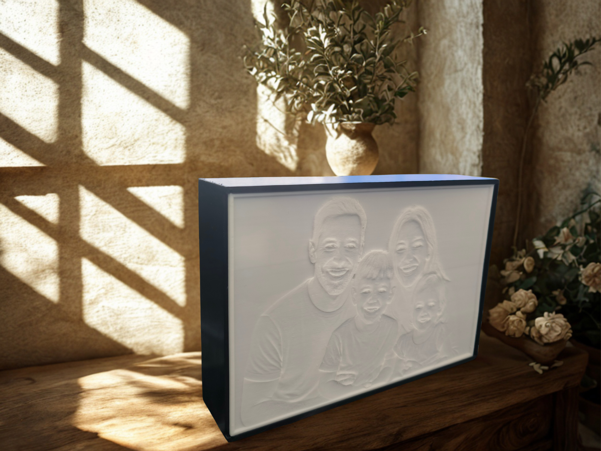 LIGHTBOX Noir et Blanc personnalisée – Image 2