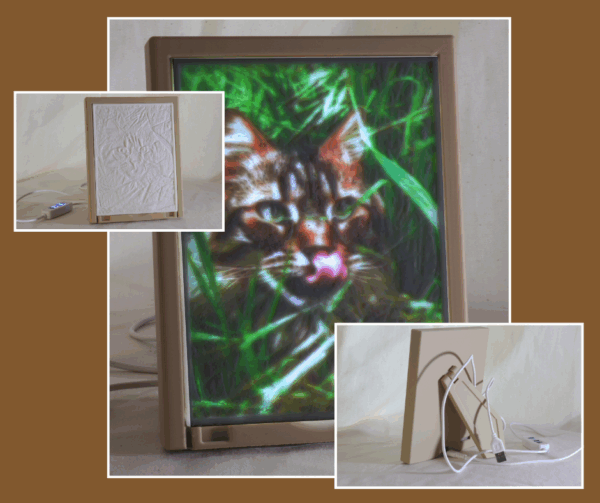 CADRE LITHOPHANIE petit format personnalisable