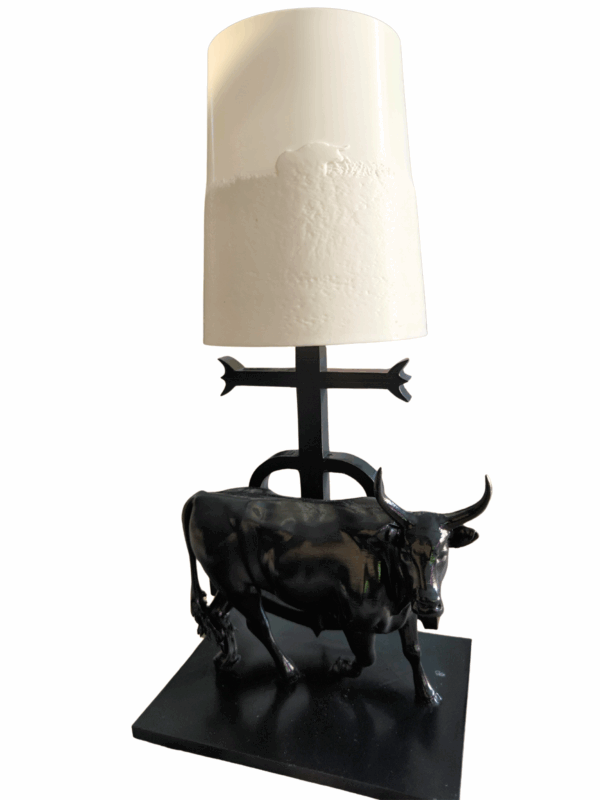 LAMPE CAMARGUE TAUREAU – Image 3