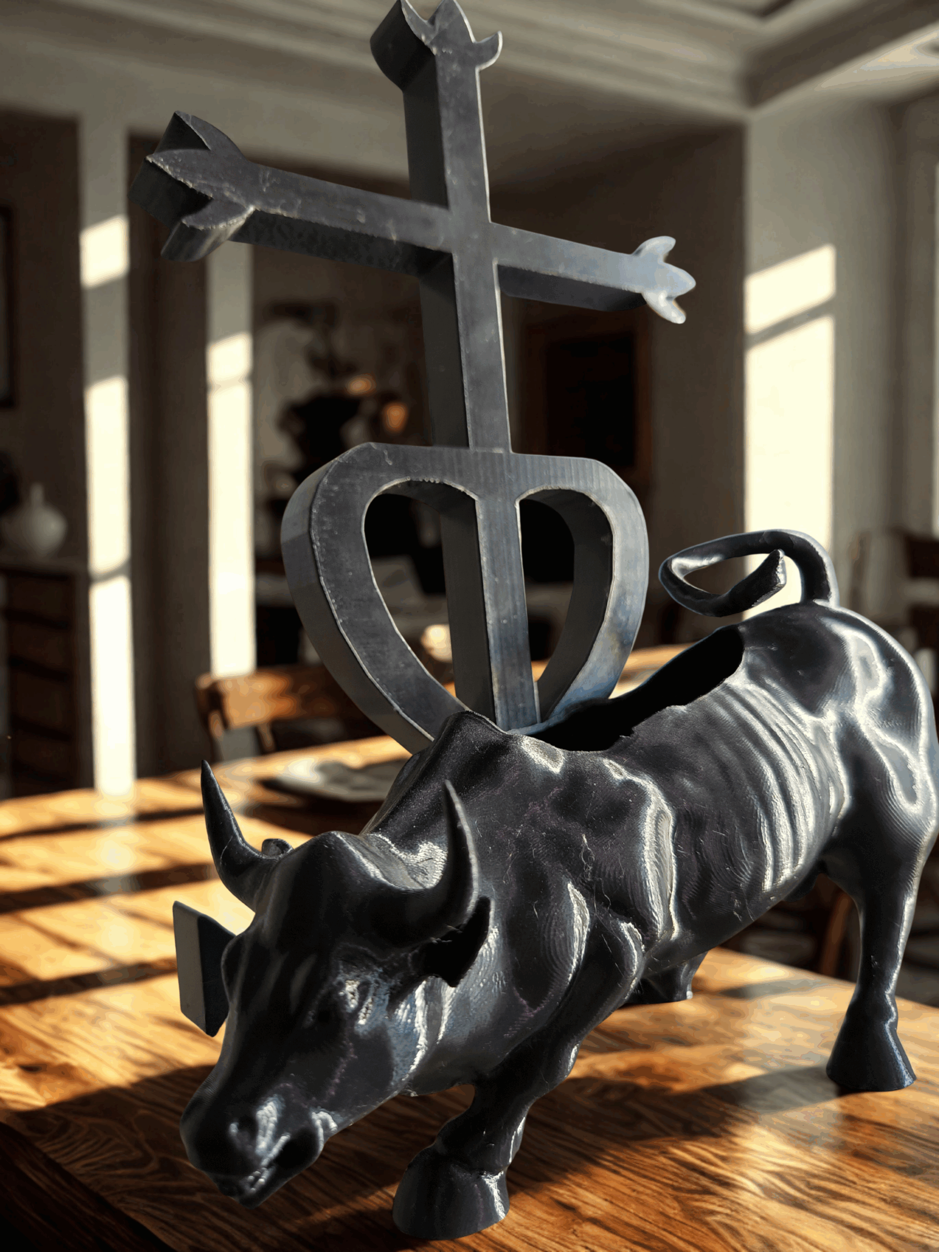LE TAUREAU Pot de fleur – Image 3