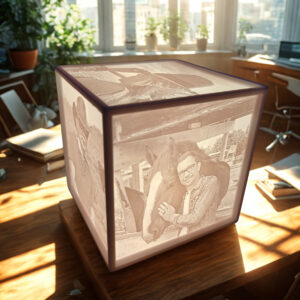 Le cube lithophanie