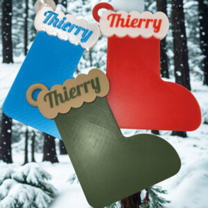 La botte de noël personnalisée