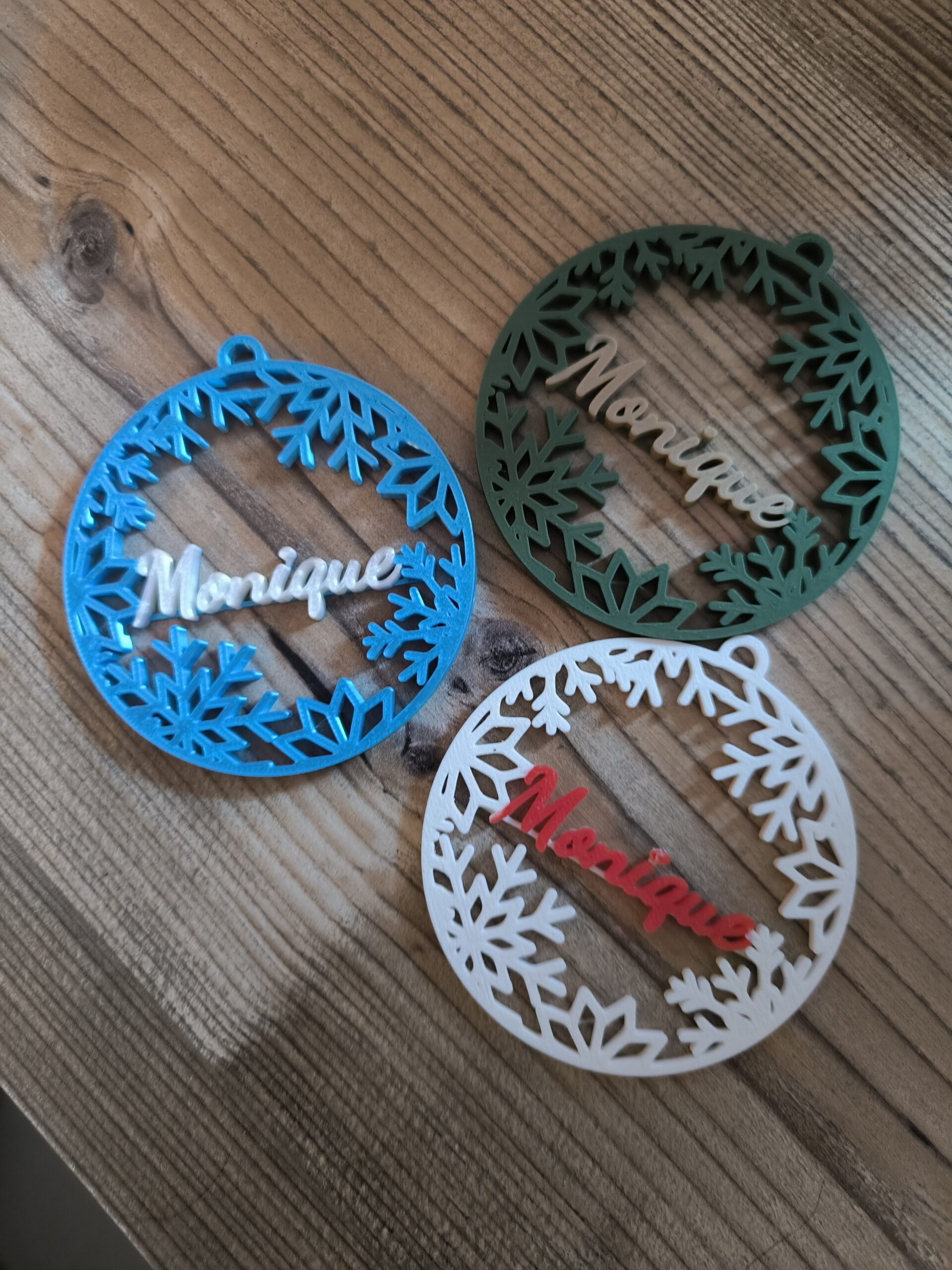 La boule de noël personnalisée