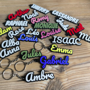 Porte-clé Prénom Personnalisé
