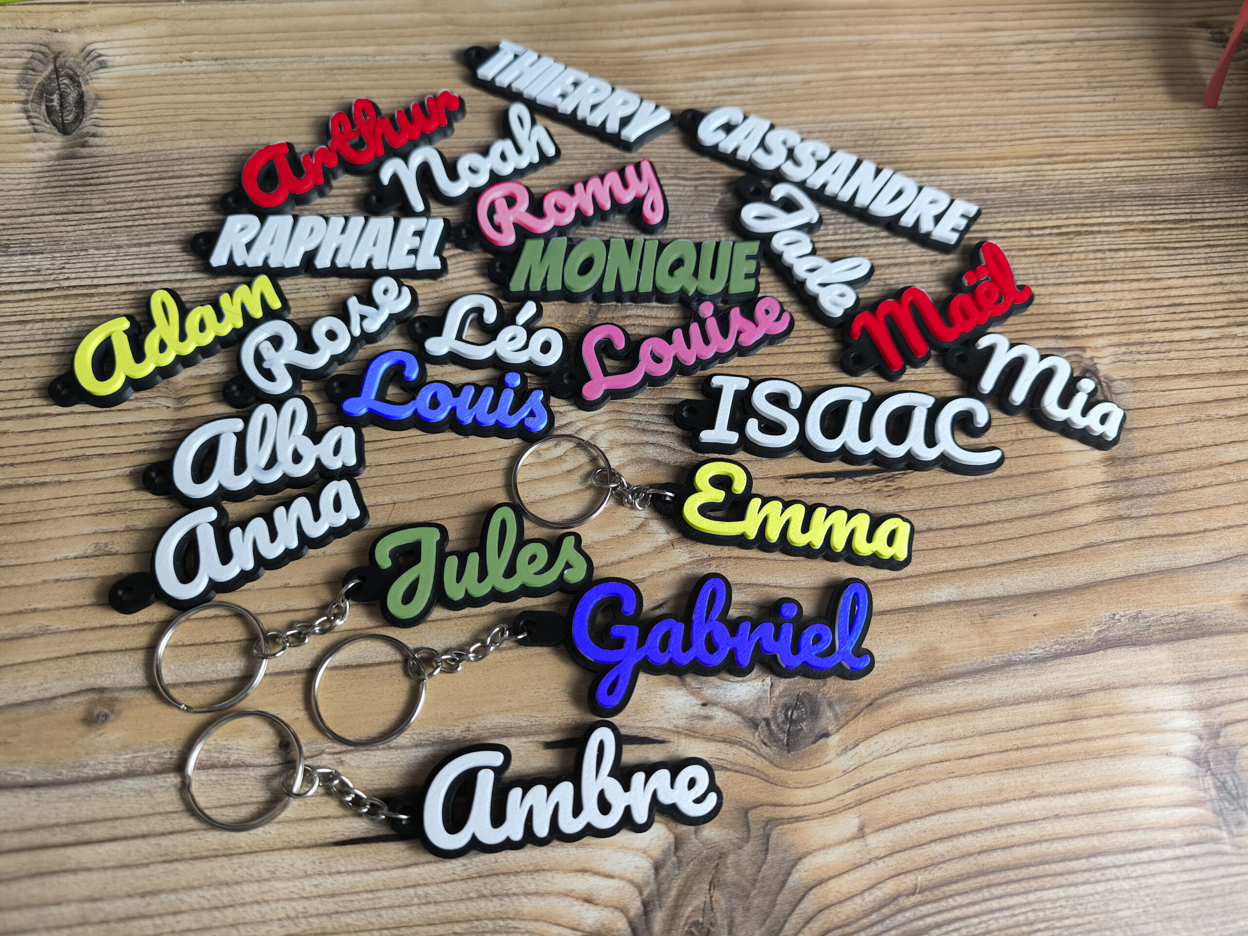 Porte-clé Prénom Personnalisé